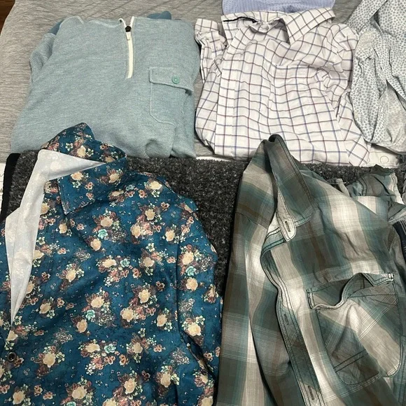 Men’s long sleeve shirts. - Picture 2 of 3